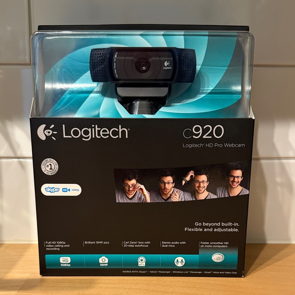 Logitech HD Pro Webcam C920 |‎ Brand New